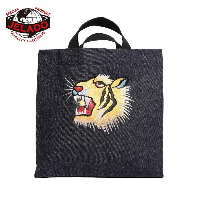 JELADO ジェラード【JP73632】【Yoi Yoi Bag Souvenir】ヨイヨイバッグ 差し上げ物 刺しゅう ジーンズ出どころ 綿織物100％