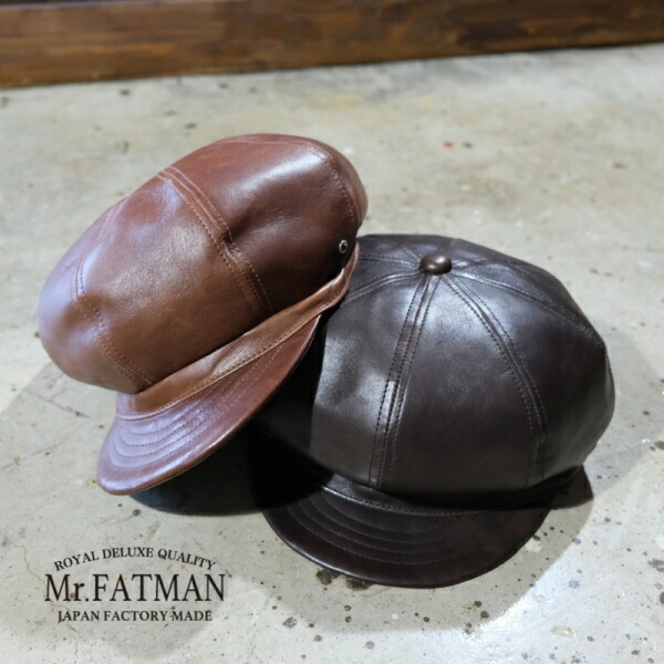 楽天市場】Mr.FATMAN ミスターファットマン【LEATHER SHORT BRIM