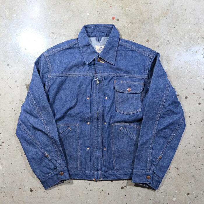 TCB jeans ティーシービージーンズ【WCH Rancher'z Jacket】ランチャーズジャケット ジップデニムジャケット.11.6oz コットン100% 日本製