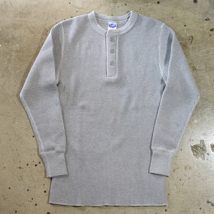 JELADO ジェラード【AB94236S】【Mega Thermal Henry Neck】≪ソルト\u0026黒コショウ≫ メガサーマル ヘンリーのど首 COTTON100% 日本製