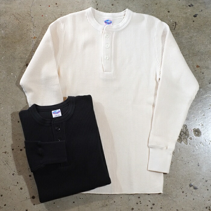 JELADO ジェラード【AB94236】【Mega Thermal Henry Neck】≪黒いこと/ヴァニラ≫ メガサーマル ヘンリーのど首 COTTON100% 日本製