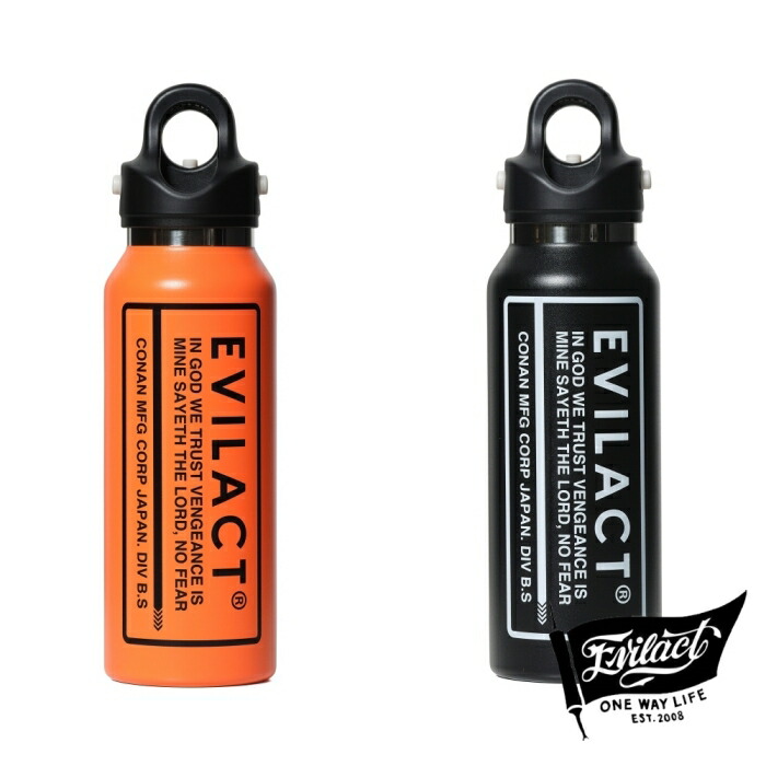 EVILACTx REVOMAX イーブルアクトxレボマックス【EA-RM-12OZ】【REVOMAX BOTTLE -12oz-】ボトル 水筒 アウトドア ダブルネーム 335ml