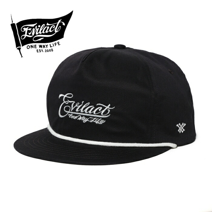 EVILACT イーブルアクト【EA26-ACT1-C02】【5PANEL WORK CAP】5パネルワークキャップ コットン100%
