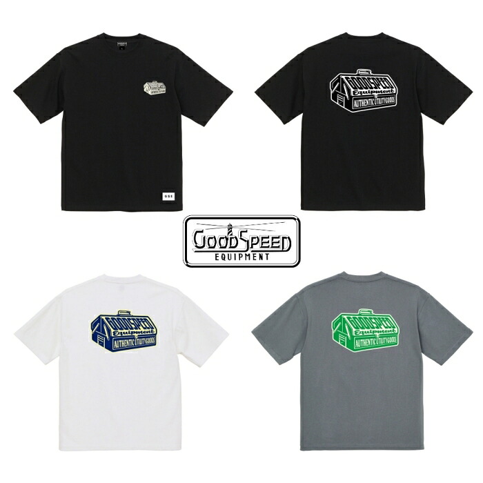 GOODSPEED equipment グッドスピードイクイップメント【GSE-wfv-TS-TB-SS】【TB T's S/S】TOOL BOX Tシャツ 半袖 9.1oz コットン100％