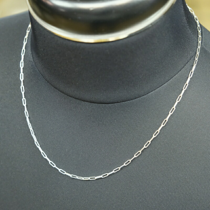 FUNNY ファニー 【SILVER CHAIN】≪平長あずきチェーン 50cm≫ スターリングシルバー ネックレスチェーン