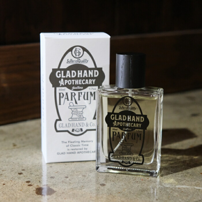 GLAD HAND PARFUM 香水 100ml(箱付き) GLAD HAND PARFUM 香水 100ml(箱付き) クラシックな薬局を