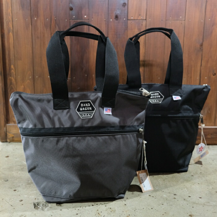 BANDWAGON バンドワゴン【THE TOTE】トートバッグ ナイロン ブックトMADE IN USAUSA