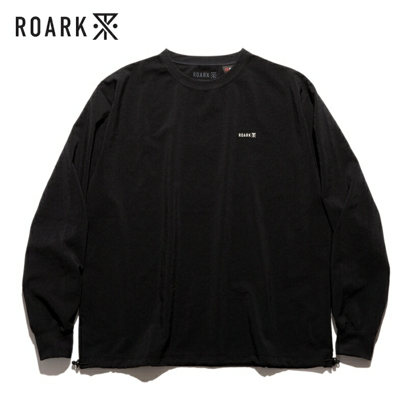 ROARK ロアーク リバイバル【RLTJPD1000】【DELTA QD L/S CREW】ロンT 吸水速乾 抗菌＆防臭 ポリエステル100%