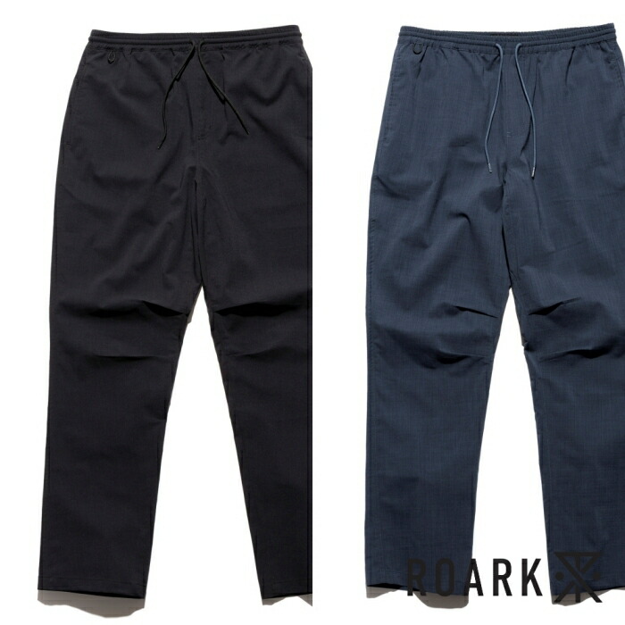 ROARK ロ円弧【RPJ1220】【DELTA QD EAZY PANTS】 イージーパンツ 速乾 伸ばすこと POLYESTER