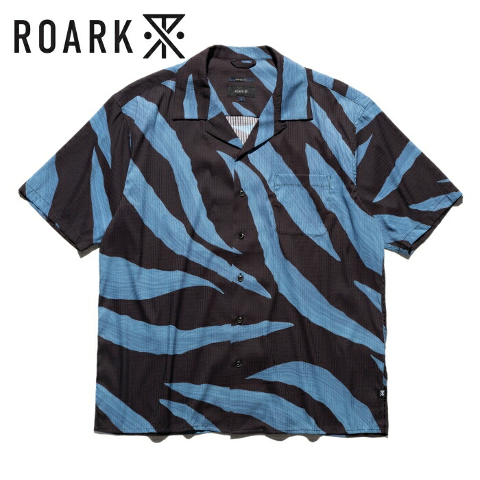 ROARK ロ弧線【RWJ1224】【\"PULQUE\"" BLESS UP S/S】 半袖プルオーバー 吸水速乾 ポリエステル ナイロン"
