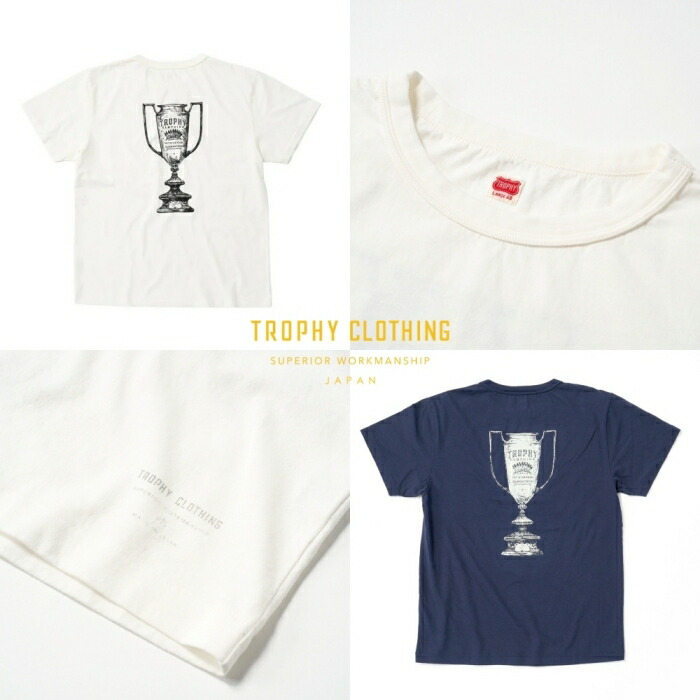 TROPHY CLOTHING トロフィークロージング【TR26SS-210】【Atelier Logo Open End S/S Tee】プリントTシャツ オープンエンド コットン100% 日本製|LAHAINA