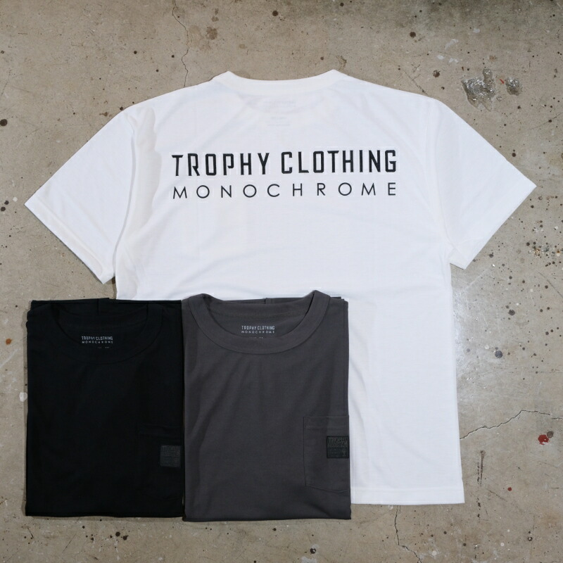 極美 TROPHY CLOTHING RD ヘンリーネックTシャツ ブラック44 極美 TROPHY CLOTHING RD ヘンリーネックTシャツ ブラック44