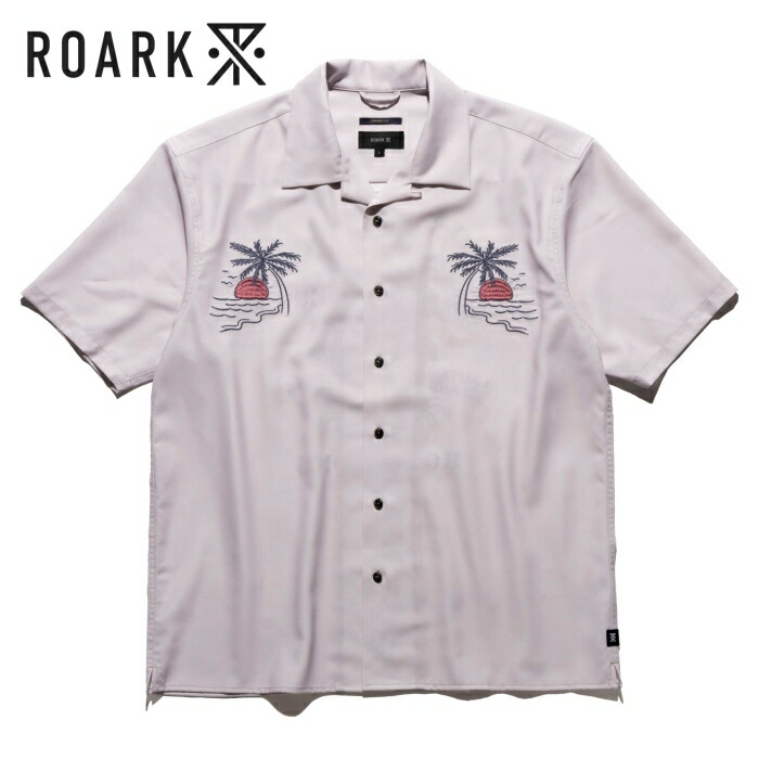 ROARK ロ弧線【RWJ1230L】【\"STAR CROSSED\"" GONZO S/S】 ゴンゾー 半袖プルオーバー 速乾原材料 ポリエステル100％ ROARK 10th Anniversary Collection"