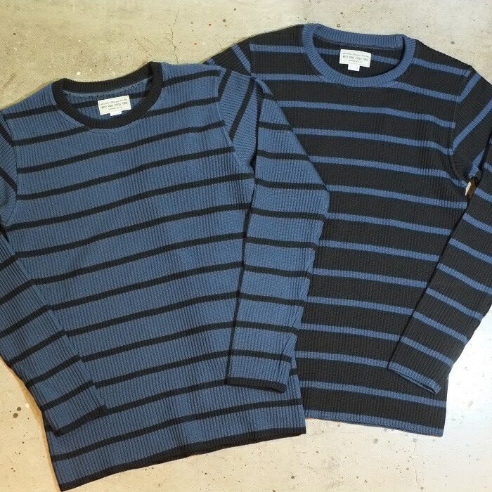 楽天市場 West Ride ウエストライド Classic Rib Random Border Sweater アゼ編みボーダーセーターwrオリジナルニット コットンアクリル 家庭洗濯可能 Lahaina