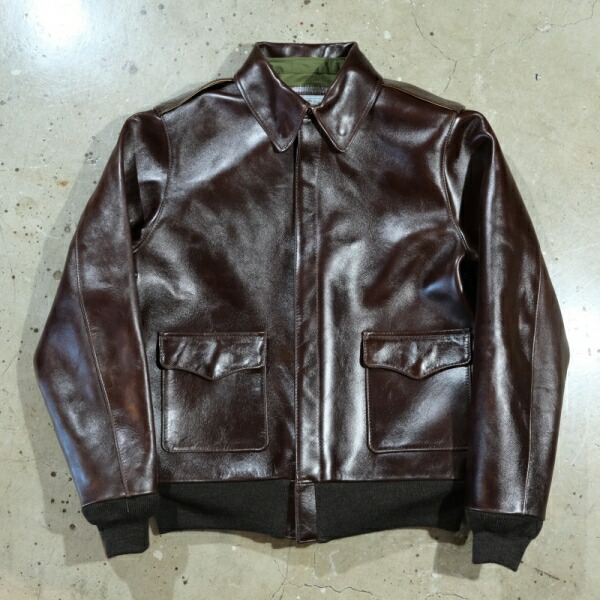 Y'2 LEATHER ワイツーレザー【A-2】【PULL UP HORSE Type A-2】プルアップホース Type A-2 馬革 革厚約1.6mm 日本製|LAHAINA