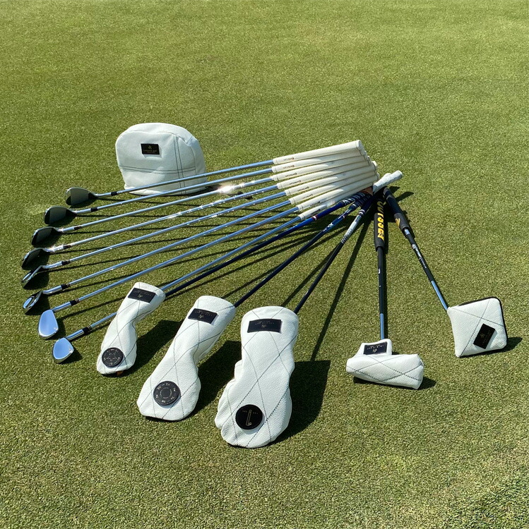 楽天市場 ラヘラゴルフ ラヘラ公式ショップ 楽天1位 Lahella Golf 本革 ヘッドカバー アイアン用 日本製 本革 イタリアンレザー レザー 高級 かっこいい おしゃれ ネイビー 紺 ブラック 黒 ホワイト 白 ゴルフ ギフト Lahella Official Shop