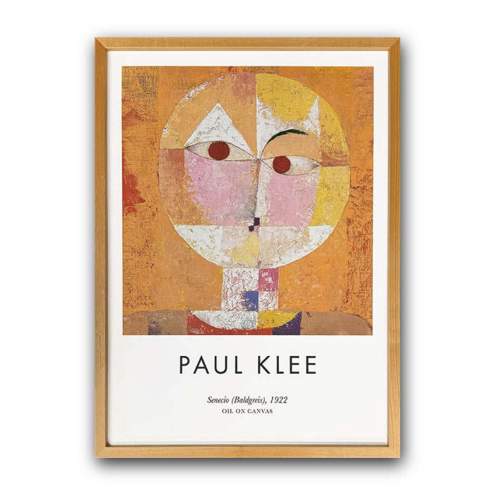 【Raffinart】 アートフレーム パウル・クレー「Senecio」［530mm &times; 730mm］｜Paul Klee アートポスター フレームセット 絵画 額縁 額装込【受注生産品】【発送までに 約7-10営業日】【「Raffinart」以外の商品と同送不可】｜LAIKLE 21,978円