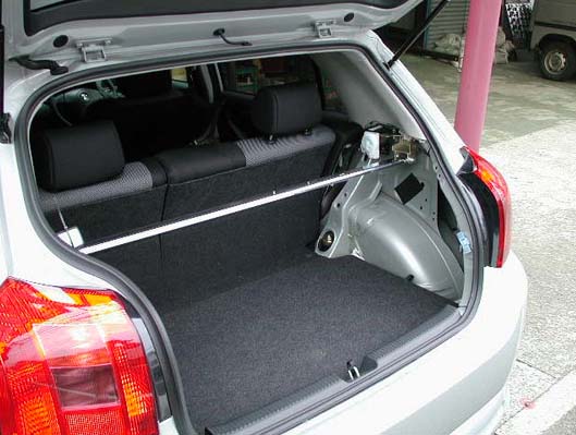 ★　トヨタ　アレックス　ZZE123　フロントタワーバー　★ zze123タワーバーの通販