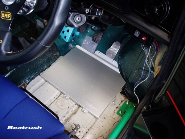 Beatrush ドライバーヒールプレート ローバー ミニ 右ハンドル運転席用 　* LAILE レイル