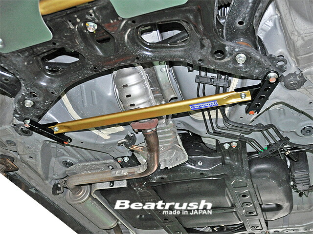 楽天市場】Beatrush フロアーパフォーマンスバー ホンダ フィット RS ...