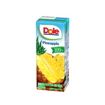 楽天市場】Dole ドール パイナップルジュース１００％ 200ml 18本