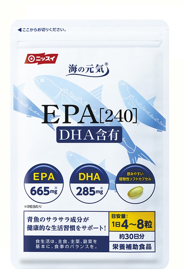 楽天市場】【送料無料】(定期購入)ニッスイ 海の元気EPA（240粒