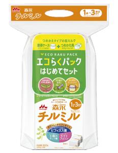 森永 E赤ちゃん エコらくパック つめかえ用(400g*2袋入*9箱セット) 森永 E赤ちゃん エコらくパック はじめてセット ( 400g*2袋入