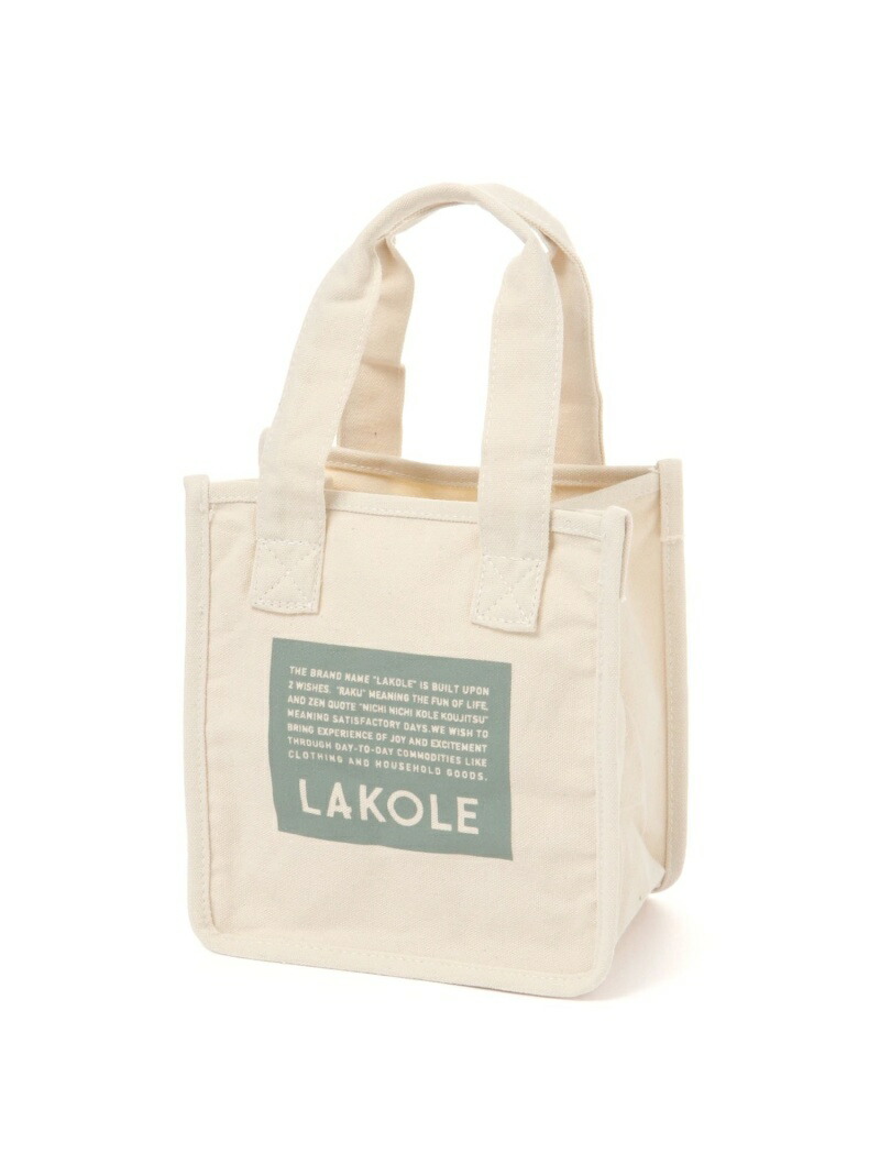 U Lkロゴbagミニ スクエア ラコレ バッグ Lakole