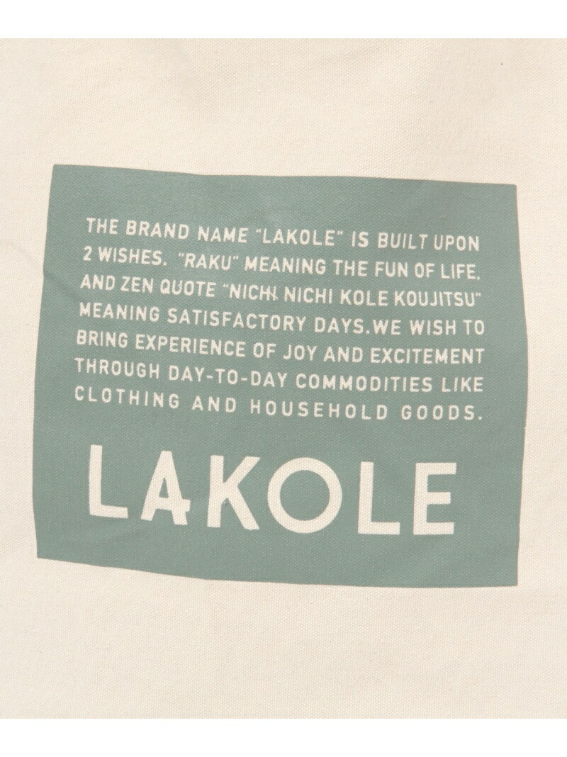 U Lkロゴbagタテl Lakole スクエア ラコレ バッグ