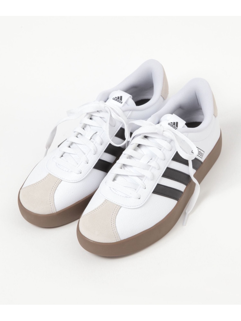【adidas/アディダス】VL COURT3.0M LAKOLE ラコレ シューズ・靴 スニーカー ブラック ホワイト【送料無料】[ Fashion]