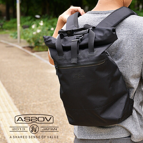 楽天市場】AS2OV アッソブ CORDURA DOBBY 305D 3WAY バックパック ...
