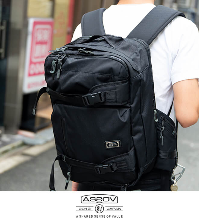楽天市場】AS2OV ( アッソブ ) WATER PROOF CORDURA 305D 2WAY