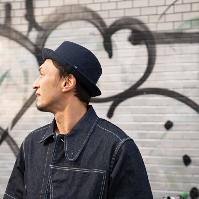 WellTailoredウェルテイラード70/30PORKPIEHATポークパイハット帽子メンズレディース大きいサイズフリーサイズ無地シンプル
