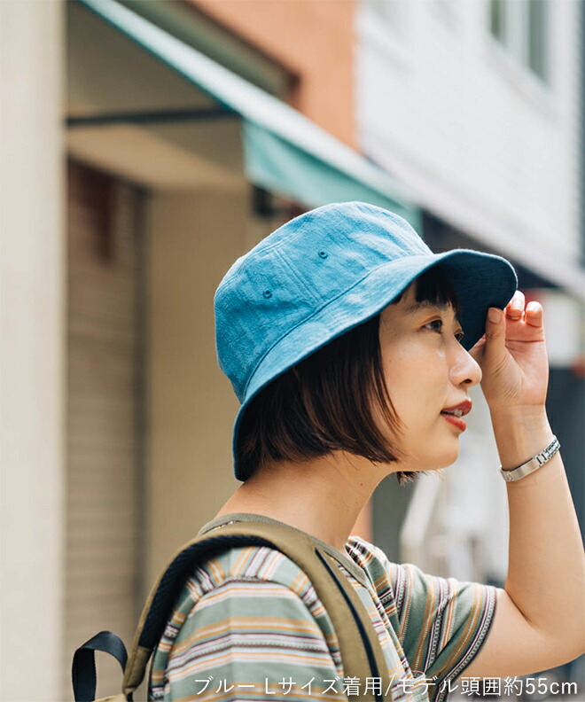 ファクトリーアウトレット Nakota ナコタ Linen Cool Hike Hat リネンクール ハイクハット バケットハット 帽子 メンズ レディース 麻 小さいサイズ 涼しい Cmdb Md