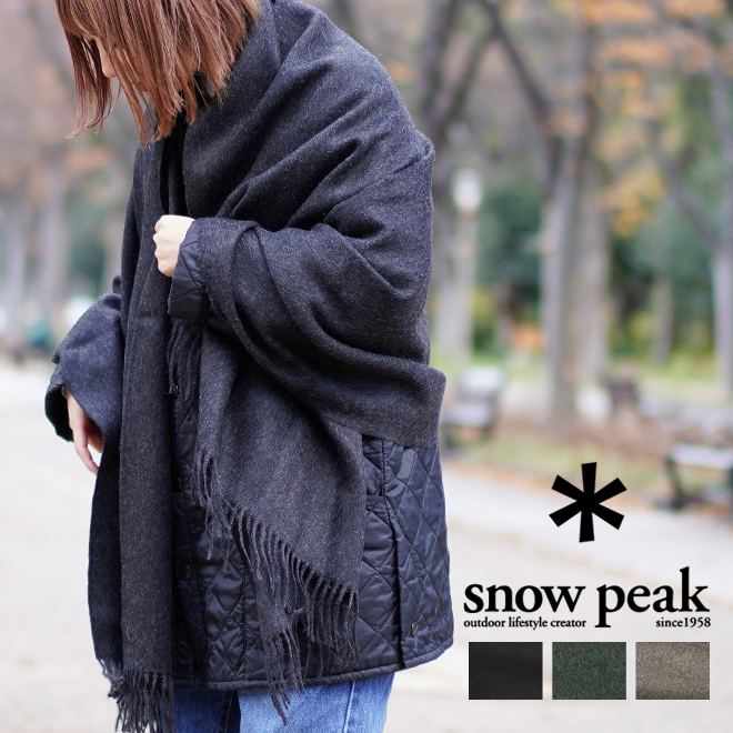 【楽天市場】snow peak スノーピーク The Inoue Brothers イノウエブラザーズ Large Stole ストール