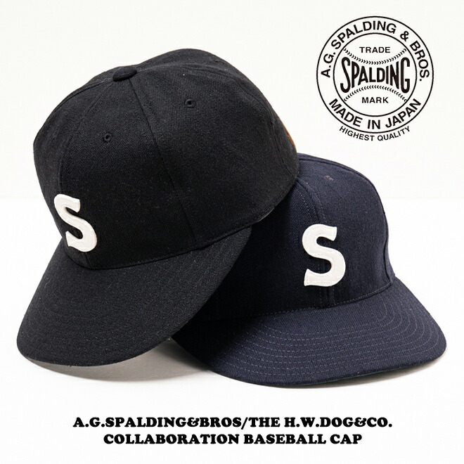H.W.DOG&CO. コラボ ベースボールキャップ