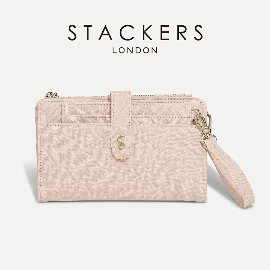 【STACKERS】ウォレットバッグ Wallet Bagブラッシュピンク Blush Pink  スタッカーズ  イギリス ロンドン