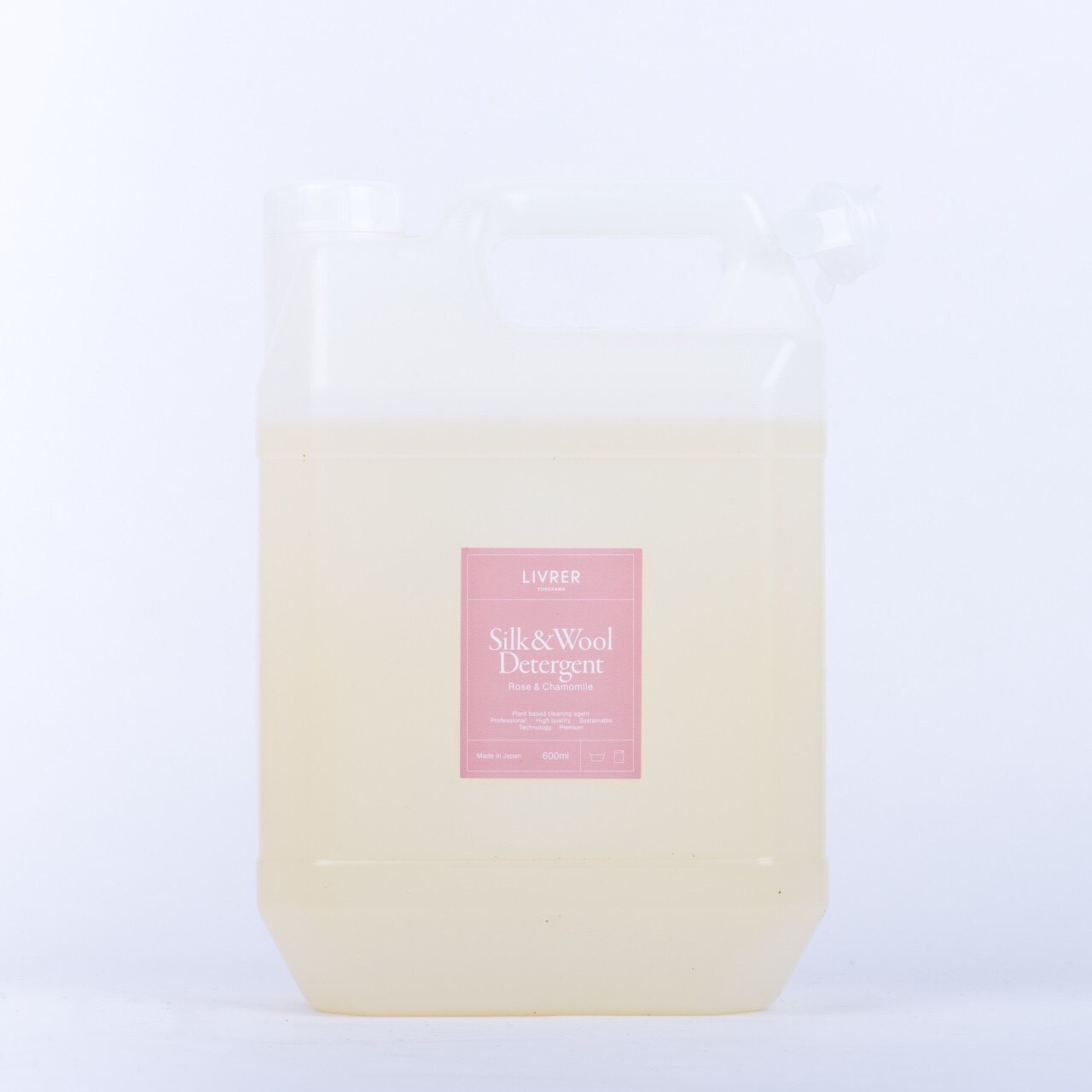 【洗濯ブラザーズ】 4リットル Silk&Wool 洗濯洗剤(デリケート繊維用)ランドリーディタージェント LIVRER YOKOHAMA リブレ ヨコハマ 4L|ララ・ナテュール