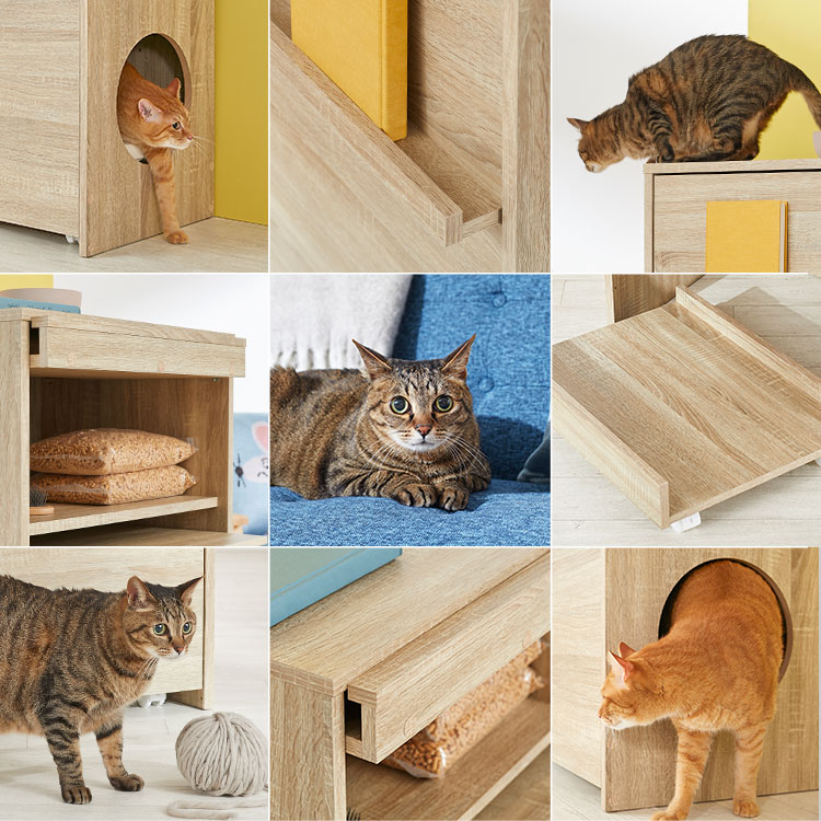 クーポンで7 Off 猫用品 10 ネコ家具 25 0 00 10 25 23 59 ネコトイレ 猫雑貨 トイレ収納 トイレ 猫トイレ ラック 収納棚 シンプル ナチュラル 収納ラック 猫 ねこ ネコ リビング ペット 猫雑貨 ネコ家具 猫家具 一人暮らし Lala Style ララスタイル ネコトイレ