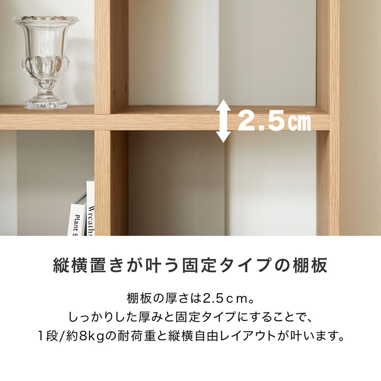 オープンラック 収納ボックス 本棚 収納 収納棚 背板付き ラック