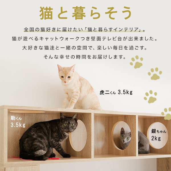 クーポンで7 Off 10 25 0 00 10 25 23 59 キャットウォーク 180cm 猫用品 キャットタワー Tv台 猫 ねこ ネコ 多頭飼い 補助ステップ マンション リビング ワイド 大型 ペット用品 ペット テレビボード Avラックテレビ台 Tv台 180cm 一人暮らし おしゃれ 収納 多い