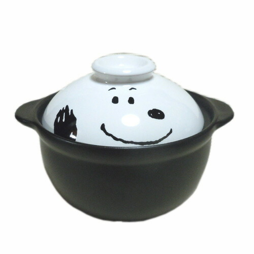 楽天市場 スヌーピー 一人用土鍋 電子レンジ対応 土鍋 鍋 食器 Snoopy グッズ 一人用サイズ 一人鍋 ラランセ