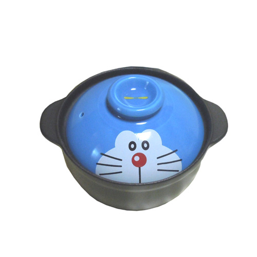楽天市場 一人用土鍋 電子レンジ対応 キャラクター 土鍋 鍋 食器 Doraemon グッズ 一人用サイズ 一人鍋 ドラえもん ラランセ
