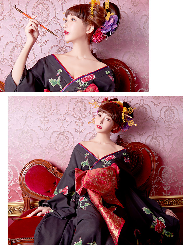 楽天市場 Sale 最大50 Off Tika ハロウィン コスプレ コスプレ衣装 明日花キララ 牡丹柄 簡単 花魁 コスチューム ブラック レッド ゴールド 着物 帯 コスプレ 衣装 ハロウィンコスプレ キャバ嬢 セクシー 大人 レディース 仮装 和装 ドレス 和服 お化けの日 イベント