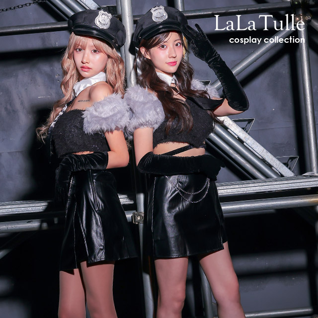 【即日発送】 ハロウィンコスプレ ポリス 警察官 コスプレ 手錠 仮装 8点セット Mサイズ 警官 警察 キャバ キャバ嬢 レディース コスチューム セクシー ふわふわ レザー エロ 過激 ハロウィン ツイン セットアップ 可愛い かわいい ニーハイ 黒 体型カバー 露出少なめ 2025