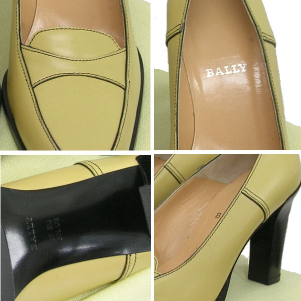 yellow bally shoes