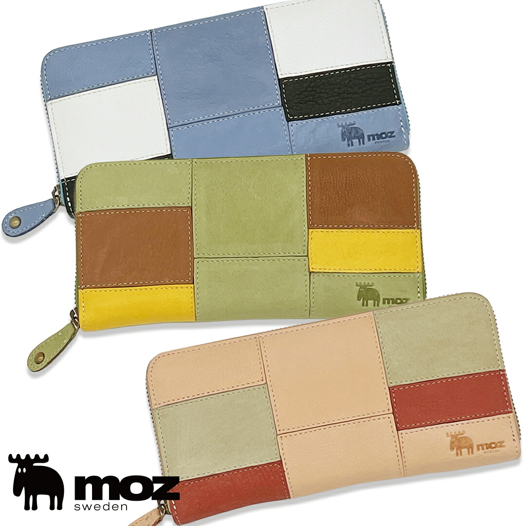 【moz/モズ】ラウンド長財布【patchwork】[moz86068]｜ナダヤ【旧ラ・マーレ】店