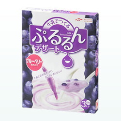 マルハニチロ　あけぼの　ぷるるんデザート　ブルーベリー果肉入り　150ｇ&times;10個[ボール販売]