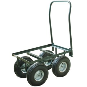 【1台で1個口】\u003cBR\u003e[エア湖タイア] 四輪住み家持ちはこび HS-06 【耐荷重／60kg】