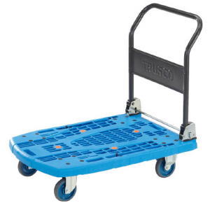 楽天市場】TRUSCO 樹脂台車 カルティオビッグ 固定 幅620×奥行900×高さ